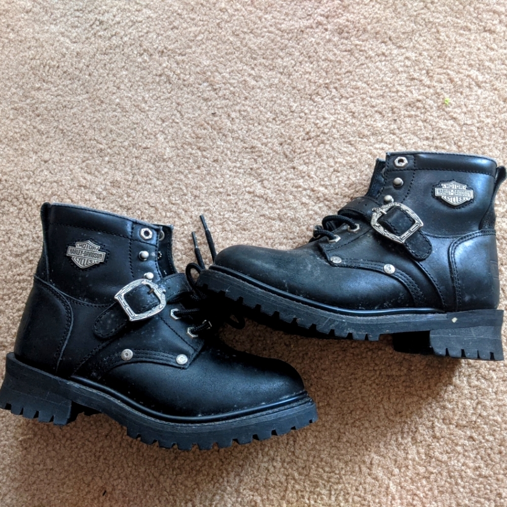 Vintage Harley Davidson Boots